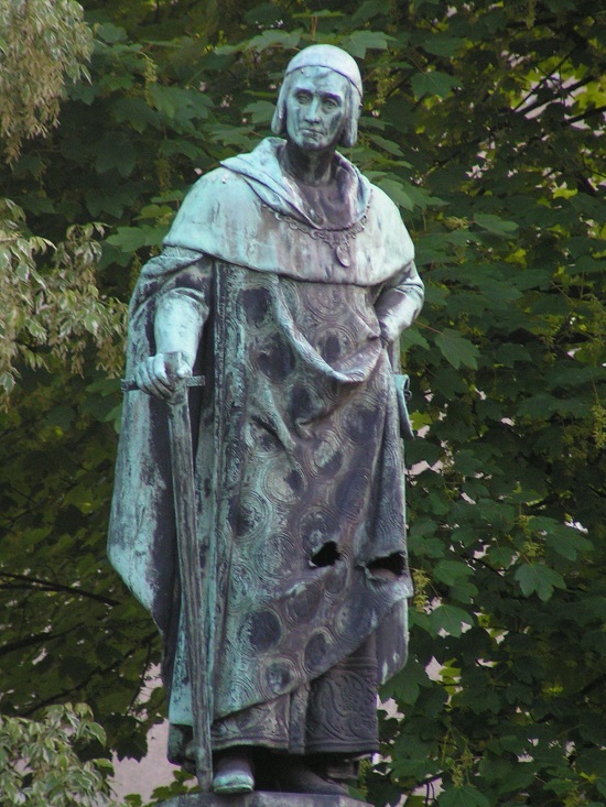 Baldwin statue on the so-called Baldwin´s fountain in Trier (autor: Stefan Kühn)
